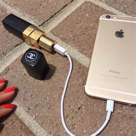 power bank chanel lipstick amazon|Amazon.com: Lipstick Portable Charger.